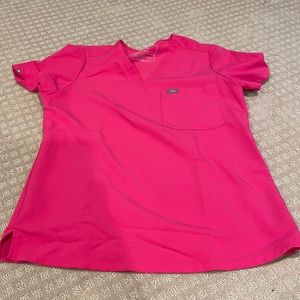 Figs Caterina One Pocket Scrub Top. Size Small
